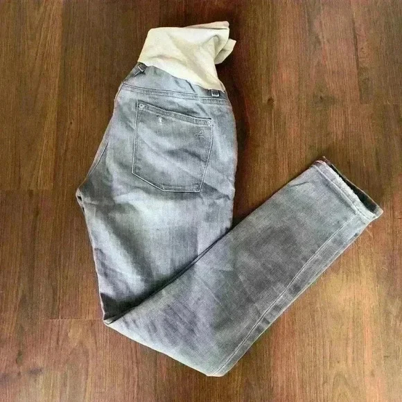 DL1961 Martiny over the bomb distressed knees denim - Picture 3 of 4